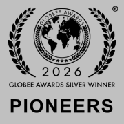 Globee Pioneer Silver Logo