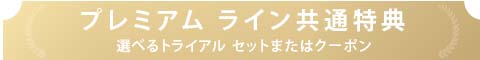 プレミアムセット 共通特典